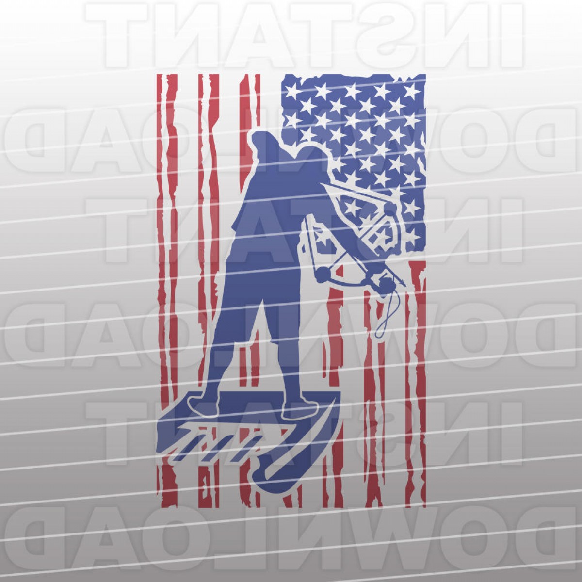 Bowfishing Distressed Usa Flag Createmepink 1200x1200 Bowfishing Distressed Usa Flag Createmepink