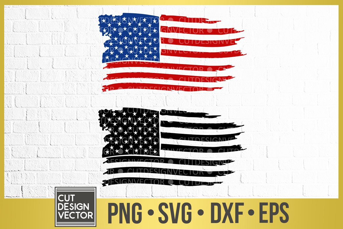 Download Distressed Usa Flag Vector at Vectorified.com | Collection ...