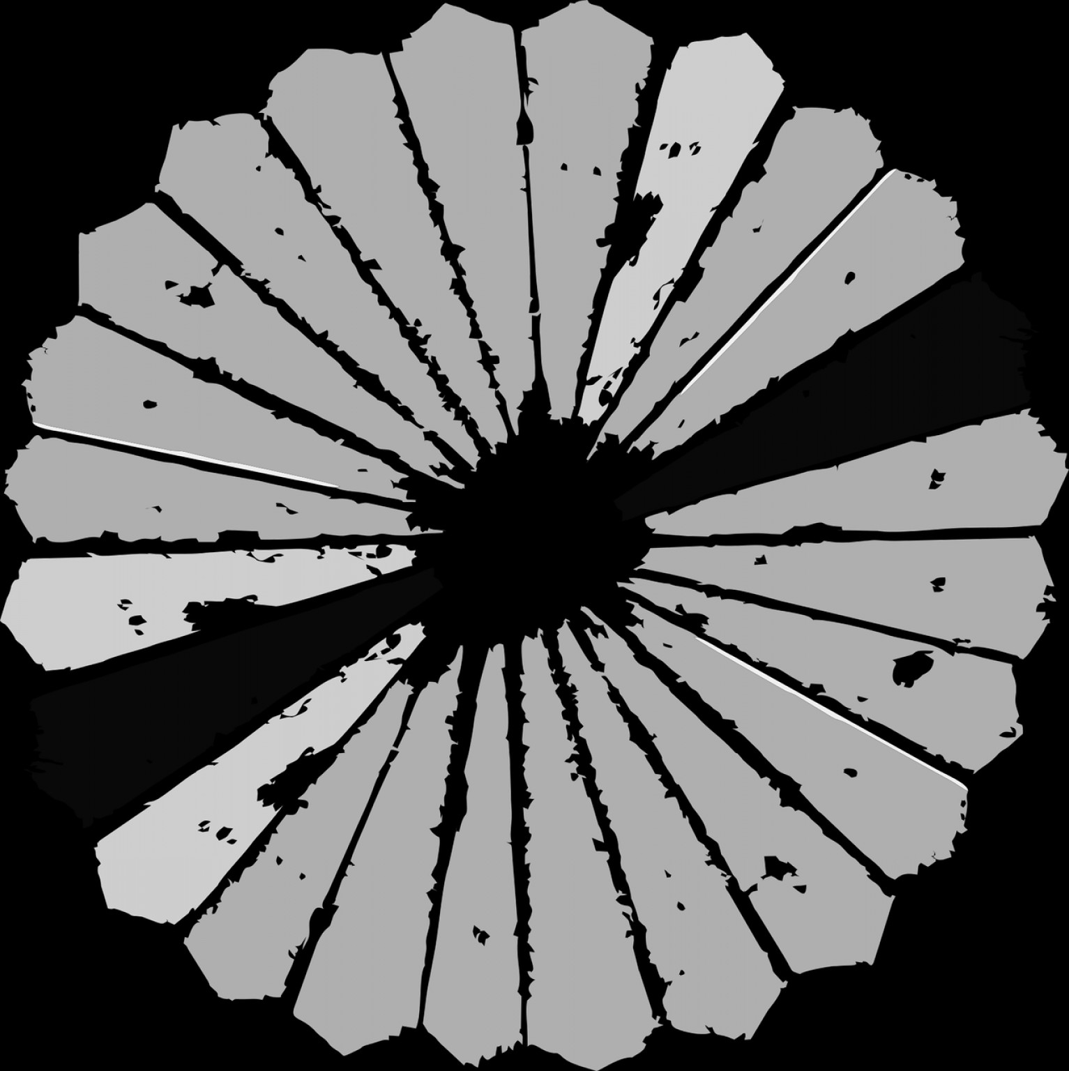 1533x1536 Distressed Flower Ornamental Grunge Effect Vector Shape Newwaysys