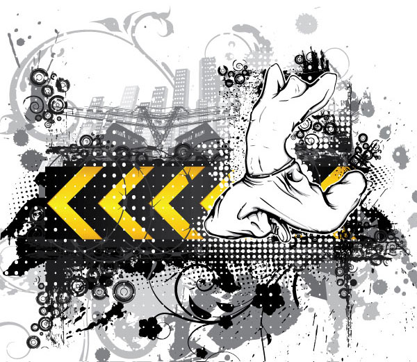 Free Vector Grunge Graphics For Designers And Illustrators 600x521 Free Vector Grunge Graphics For Designers And Illustrators