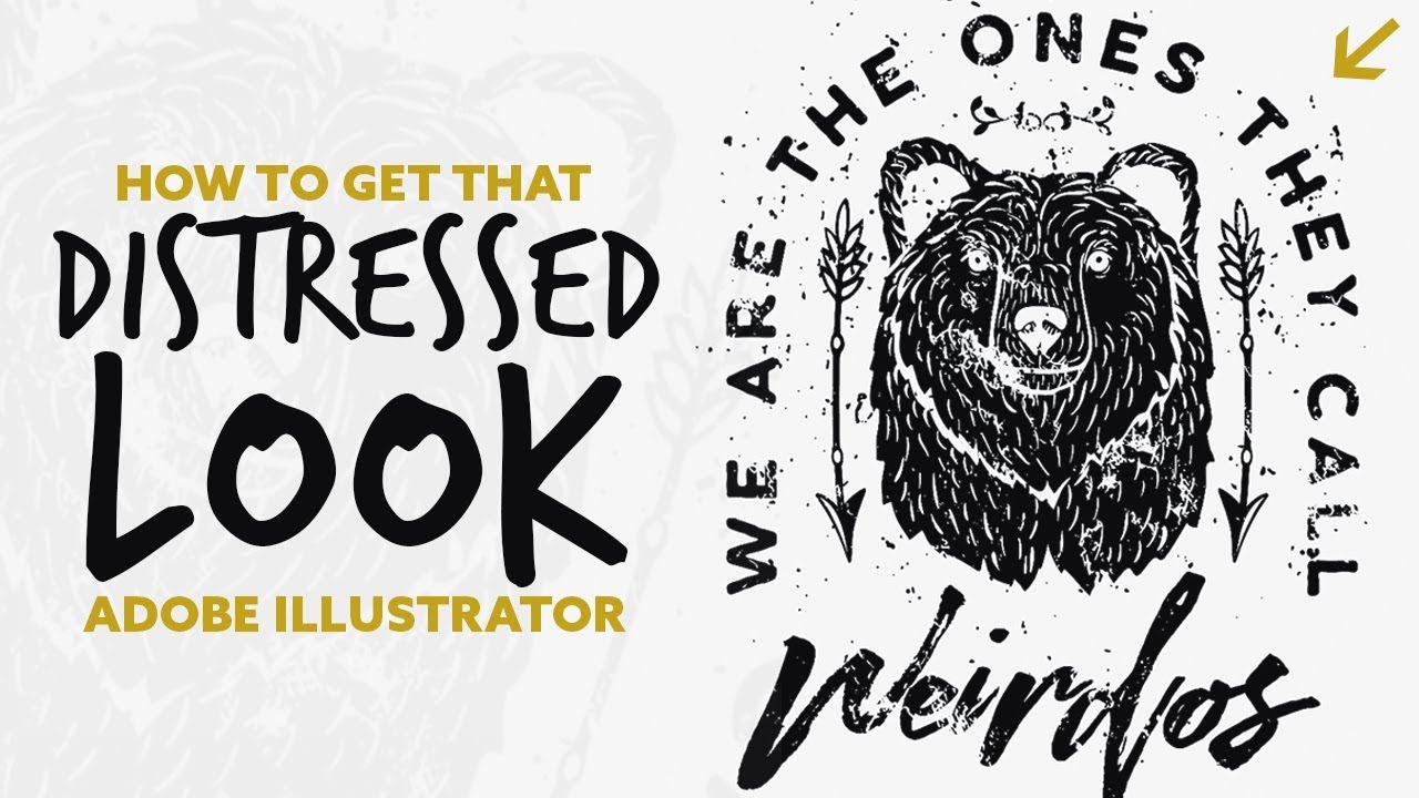 How To Create Distressed Graphics In Adobe Illustrator 1280x720 How To Create Distressed Graphics In Adobe Illustrator