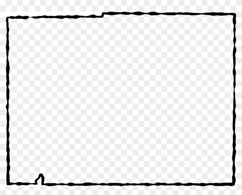 840x677 Square Black Frame Png