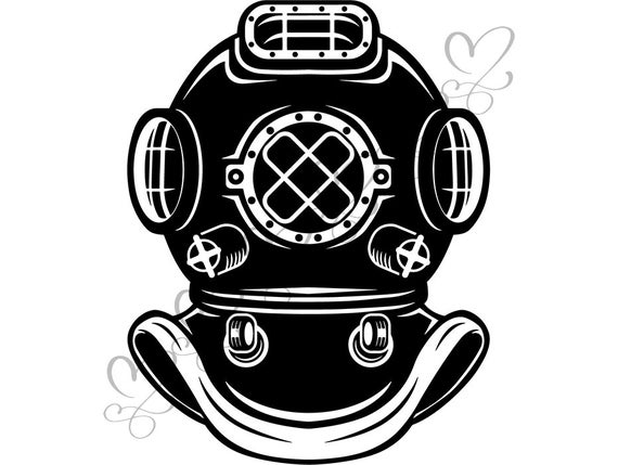 570x429 Diving Helmet Copper Snorkeling Protective Mask Underwater Etsy