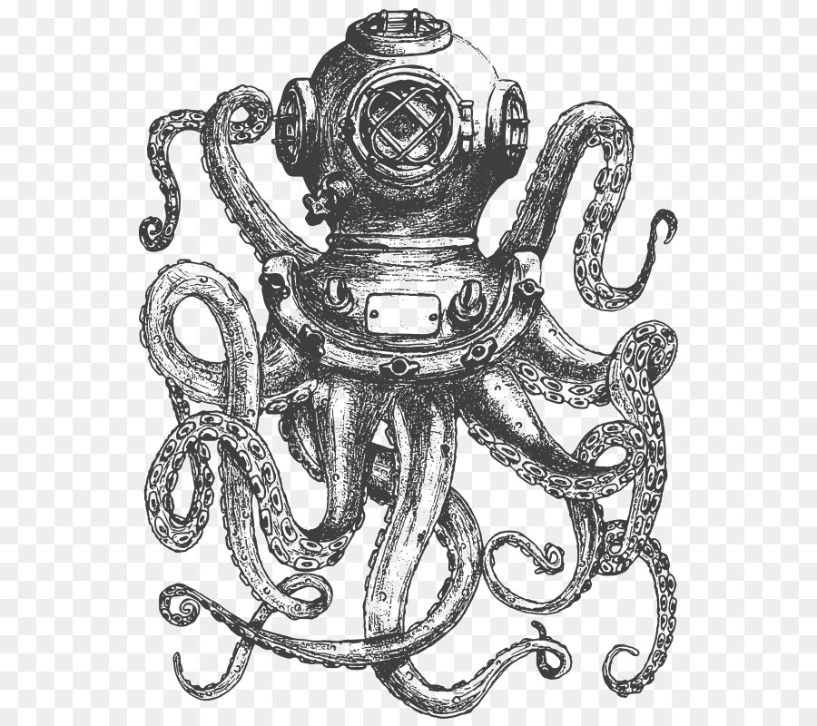 900x800 Octopus Cartoon Clipart