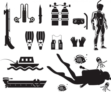 442x368 Diving Vector Free Vector Download