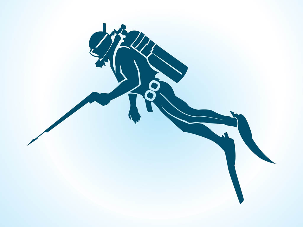 1024x767 Vector Diver Vector Art Graphics