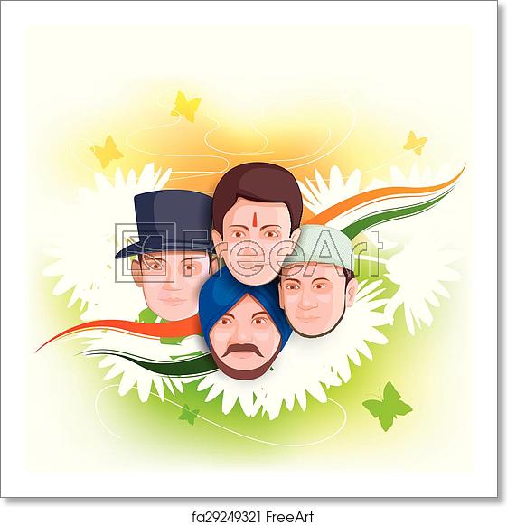 Free Art Print Of Unity In Diversity Vector Illustration 561x581 Free Art Print Of Unity In Diversity Vector Illustration