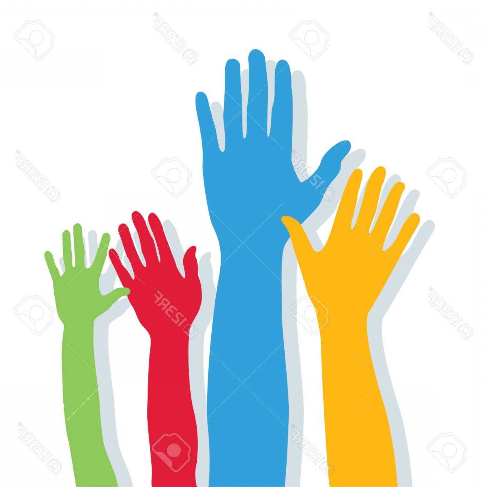 Photostock Vector Hands Of Different Colors Cultural And Ethnic 1560x1560 Photostock Vector Hands Of Different Colors Cultural And Ethnic