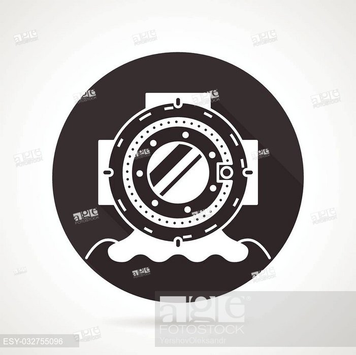 701x700 Single Black Round Flat Design Vector Icon With White Contour Old