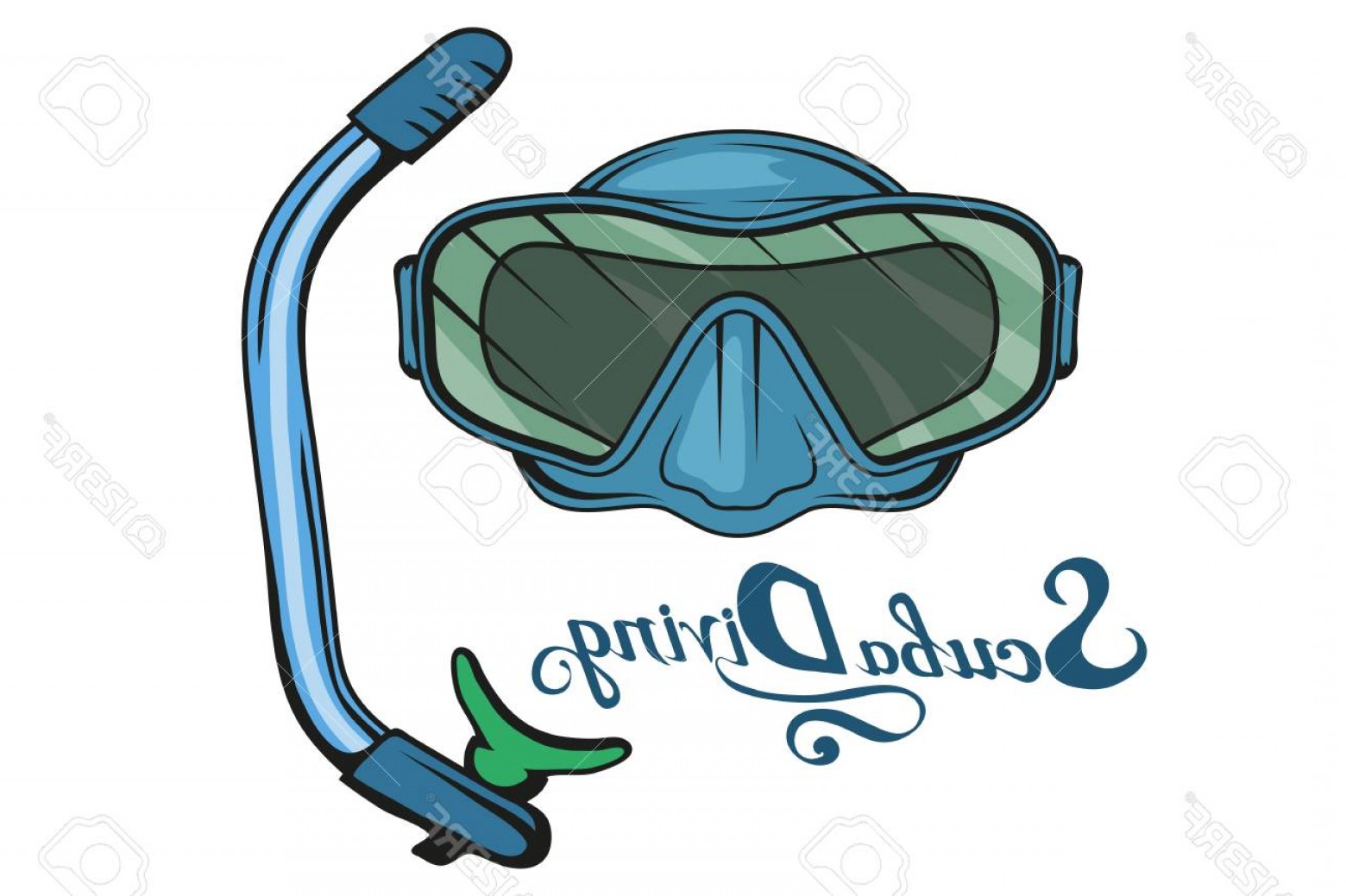 1560x1039 Dive Mask Vectors Hoodamathrun