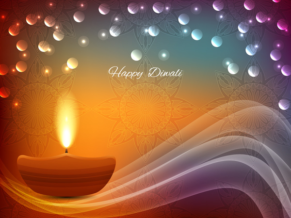 600x450 Happy Diwali Background Free Vector In Adobe Illustrator