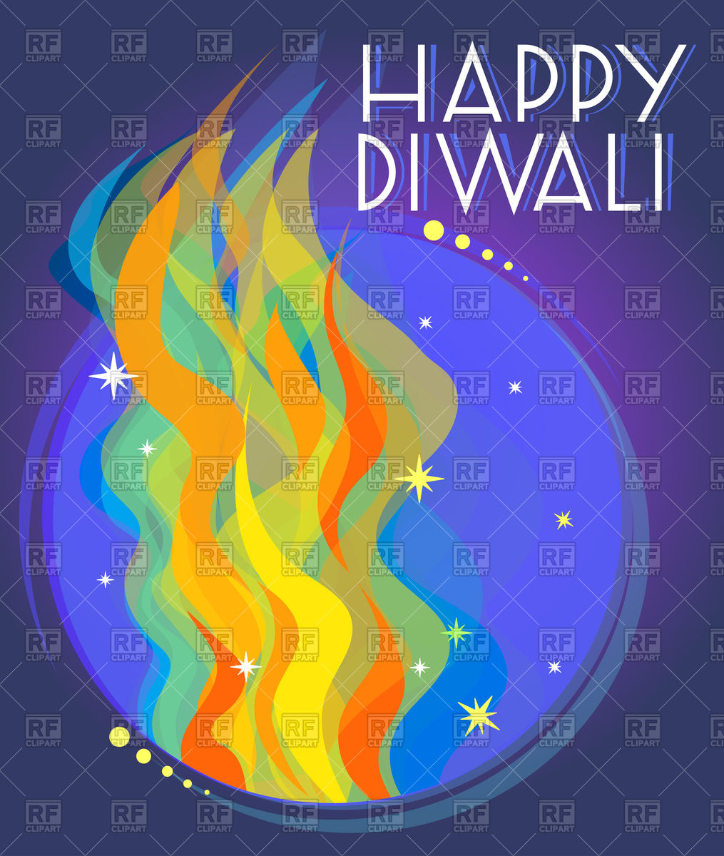 1015x1200 Beautiful Colorful Happy Diwali Background Vector Image