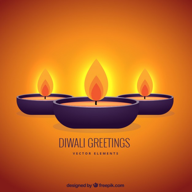 626x626 Diwali Greetings Vector Free Download