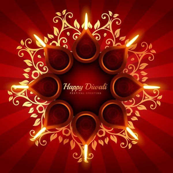 Happy Diwali Vectors, Wallpapers And Greetings Free Download 600x600 Happy Diwali Vectors, Wallpapers And Greetings Free Download