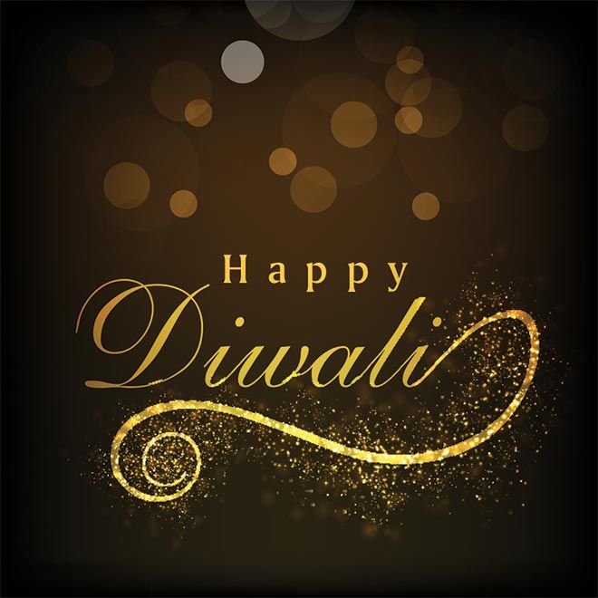 Vector Happy Diwali Typography And Glitter Effect On It Lighting 660x660 Vector Happy Diwali Typography And Glitter Effect On It Lighting