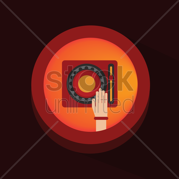 600x600 Dj Equipment Vector Image