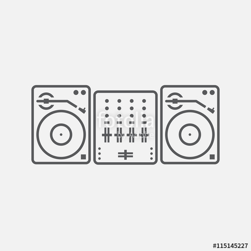 Dj Equipment Vector at Vectorified.com | Collection of Dj Equipment ...