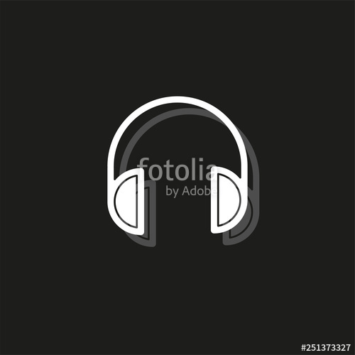 500x500 Vector Headphones Icon