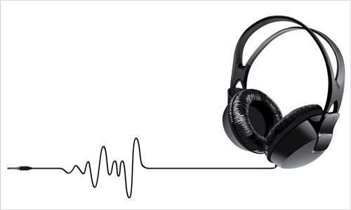 500x299 Dj Headphones Vector Free Free Vector Download