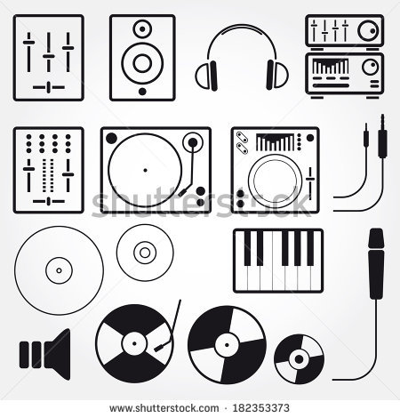 450x470 Dj Icon Set