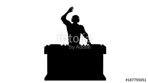 500x281 Huge Collection Of 'dj Silhouette' Download More Than Images