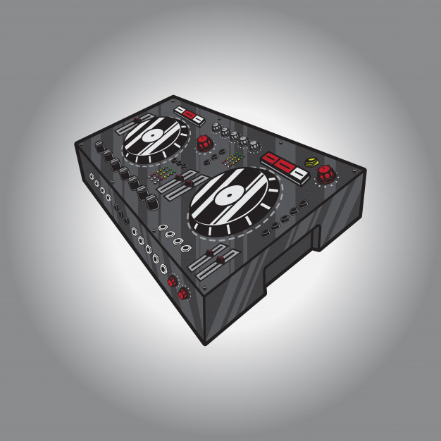 626x626 Dj Turntable Vector Premium Download