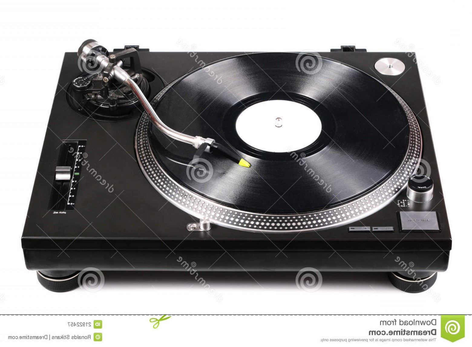 1560x1148 Royalty Free Stock Photography Dj Turntable Tonearm Vinyl Record