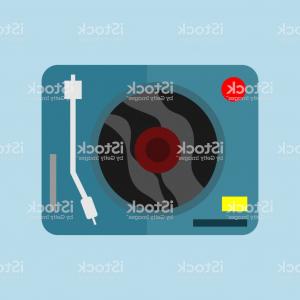 300x300 Single Dj Turntable Vector Illustration Graphic Gm Catchsplace