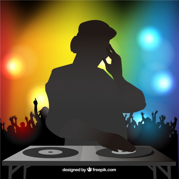 626x626 Disco Dj Vector Free Download
