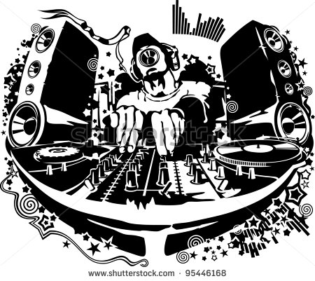 Dj Vector Art