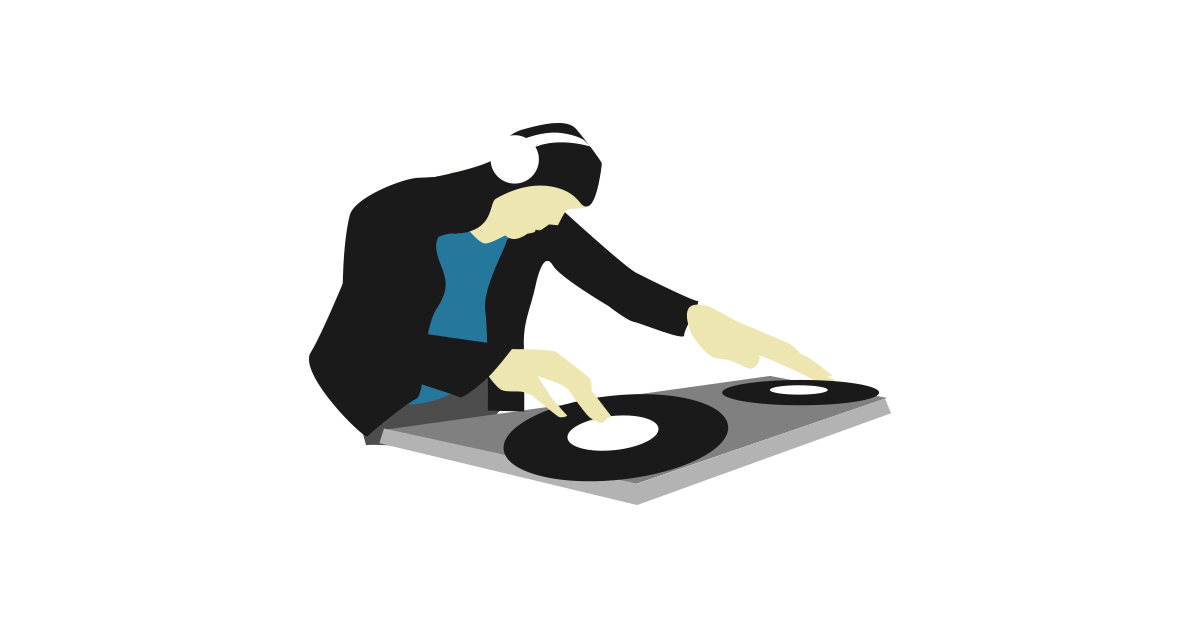 1200x628 Dj Mixing Free Vector And Png The Graphic Cave