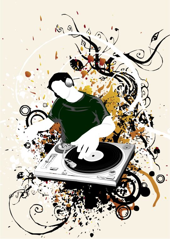 Dj Vector Art at Vectorified.com | Collection of Dj Vector Art free for ...