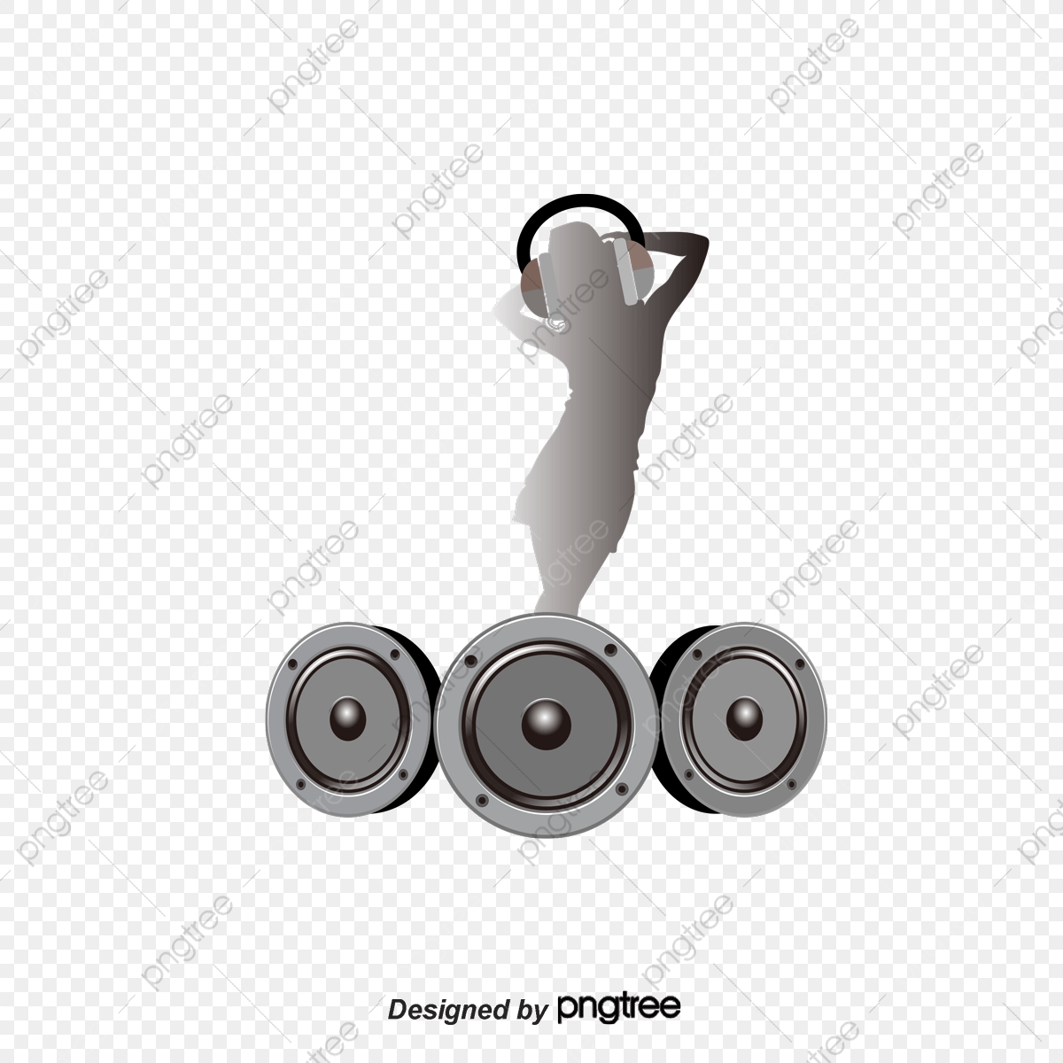 1200x1200 Sound Dj Vector, Woman, Headset, Speaker Png And Vector