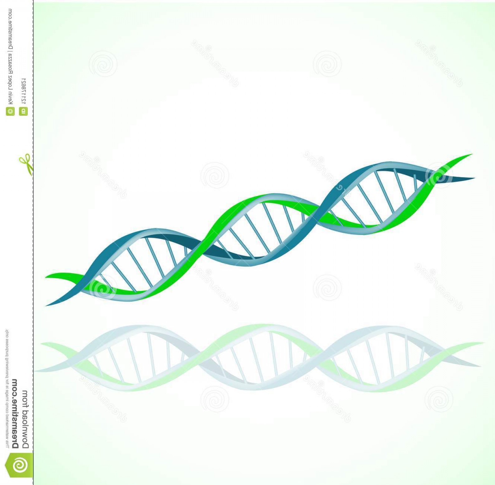 1590x1560 Dna Strand Double Helix Spiral Icon Vector Set Dna Strand Double