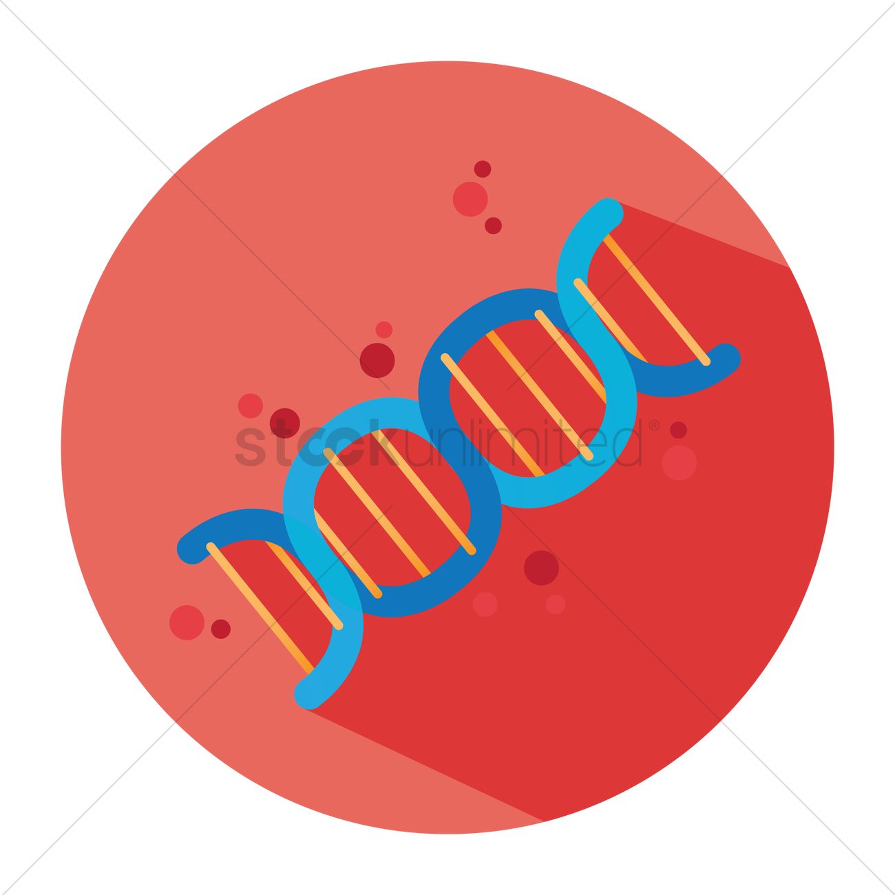 1300x1300 Dna Icon Vector Image