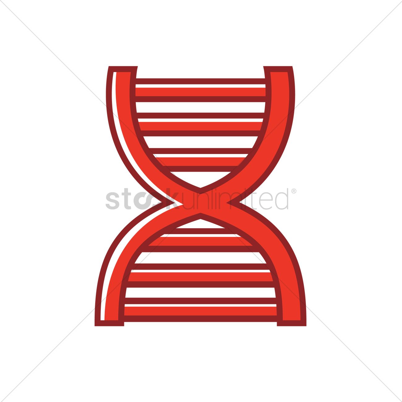 1300x1300 Dna Icon Vector Image