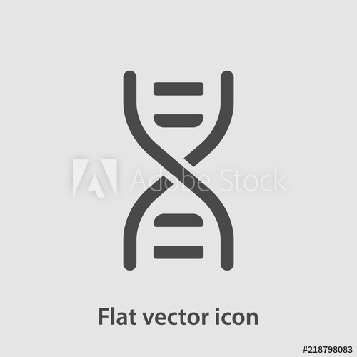 500x500 Dna Icon Vector