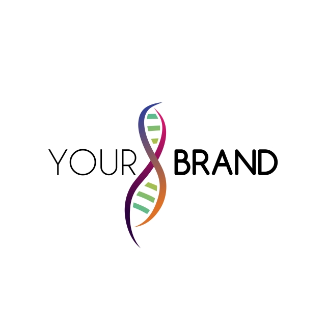 640x640 Dna Logo Template Vector Good For Biological And Medicine Company