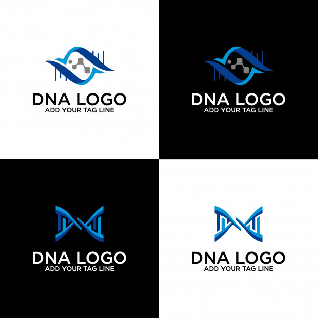 626x626 Dna Logo Vector Vector Premium Download
