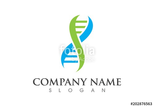 500x350 Gen Dna Logo Vector Stock Image And Royalty Free Vector