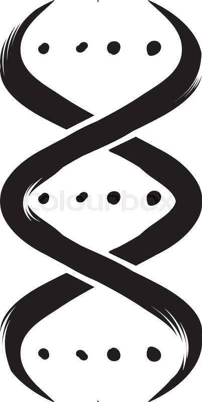 Dna Strand Icon In Cartoon Style Stock Vector Colourbox 403x799 Dna Strand Icon In Cartoon Style Stock Vector Colourbox