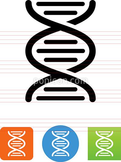 Vector Dna Strand Icon 400x537 Vector Dna Strand Icon