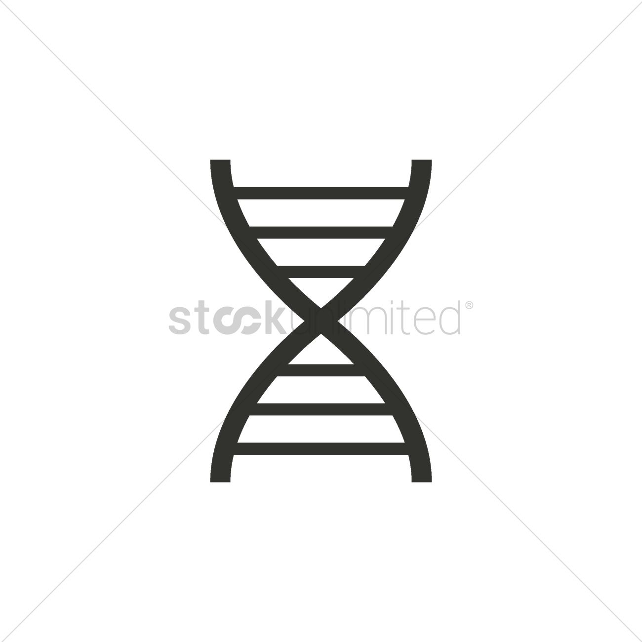 1300x1300 Free Dna Symbol Vector Image