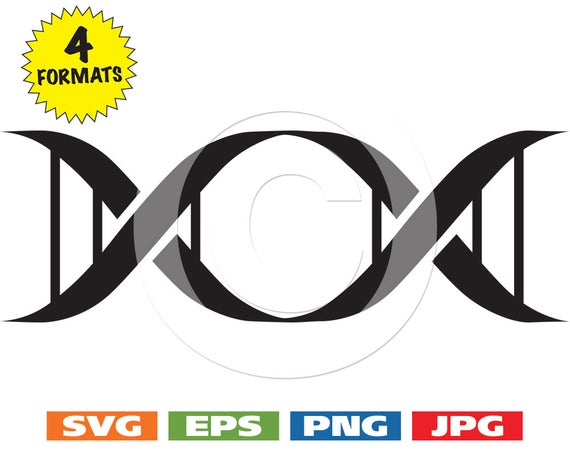 570x453 Dna Symbol Frame Cutting Plus Epsvector Png Etsy