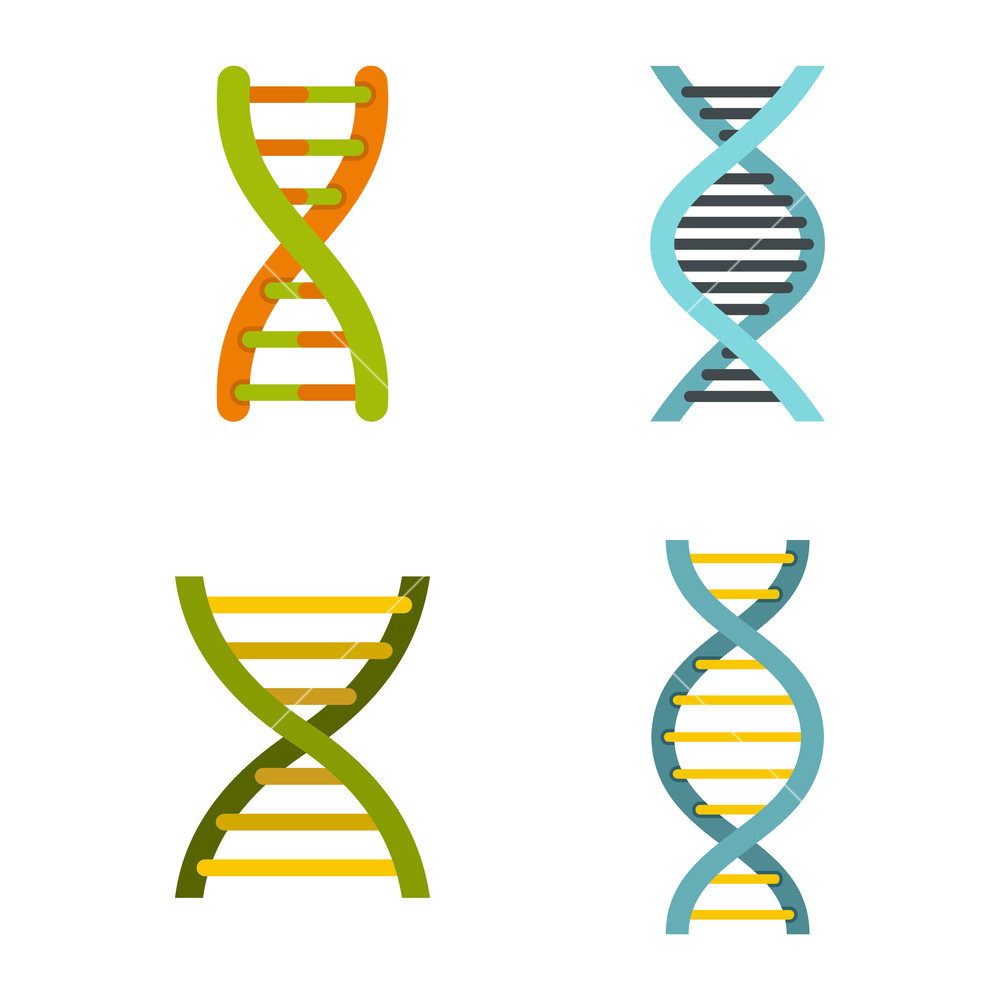 Dna Icon Set Flat Set Of Dna Vector Icons For Web Design Isolated 1000x1000 Dna Icon Set Flat Set Of Dna Vector Icons For Web Design Isolated