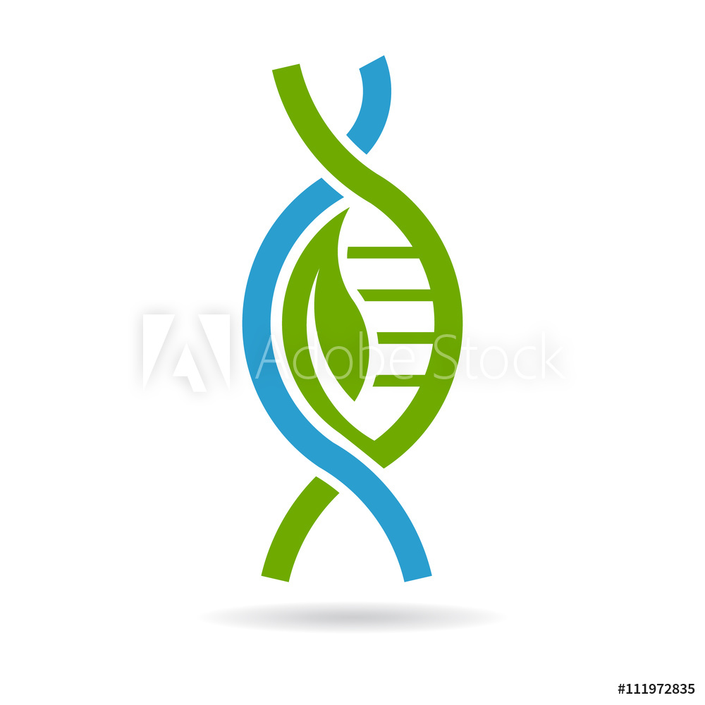1000x1000 Photo Art Print Biology Dna Logo Vector Graphic Design