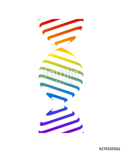 403x500 Dna Icon Vector Dna Vector Graphic Illustration Stock Image