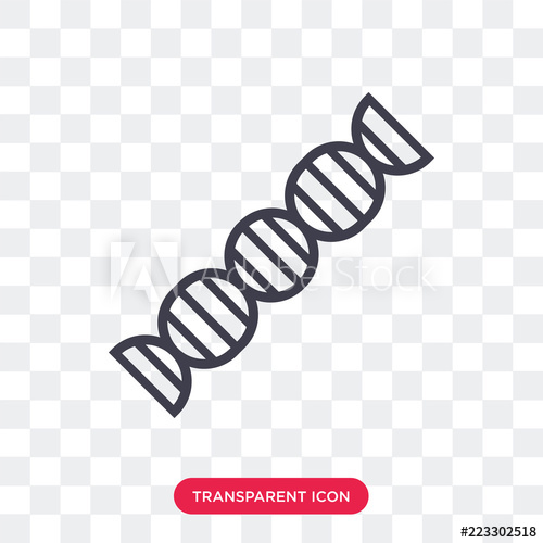 Dna Vector Icon Isolated On Transparent Background, Dna Logo 500x500 Dna Vector Icon Isolated On Transparent Background, Dna Logo
