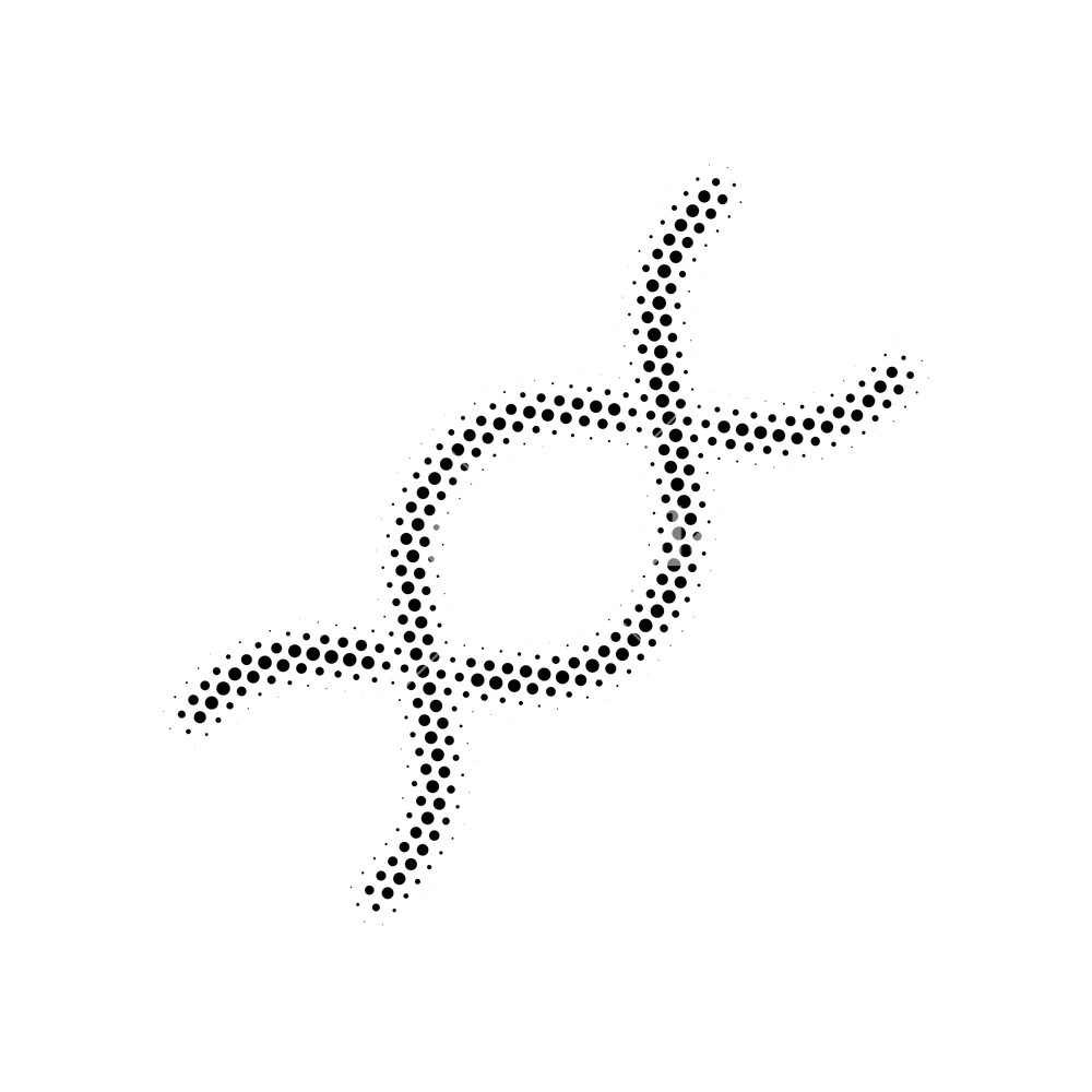 Dna Spiral Halftone Vector Icon Illustration Style Is Dotted 1000x1000 Dna Spiral Halftone Vector Icon Illustration Style Is Dotted
