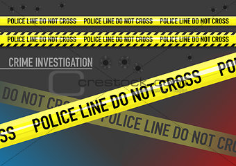 340x240 Image Vector Set Of Police Line Do Not Cross Tape